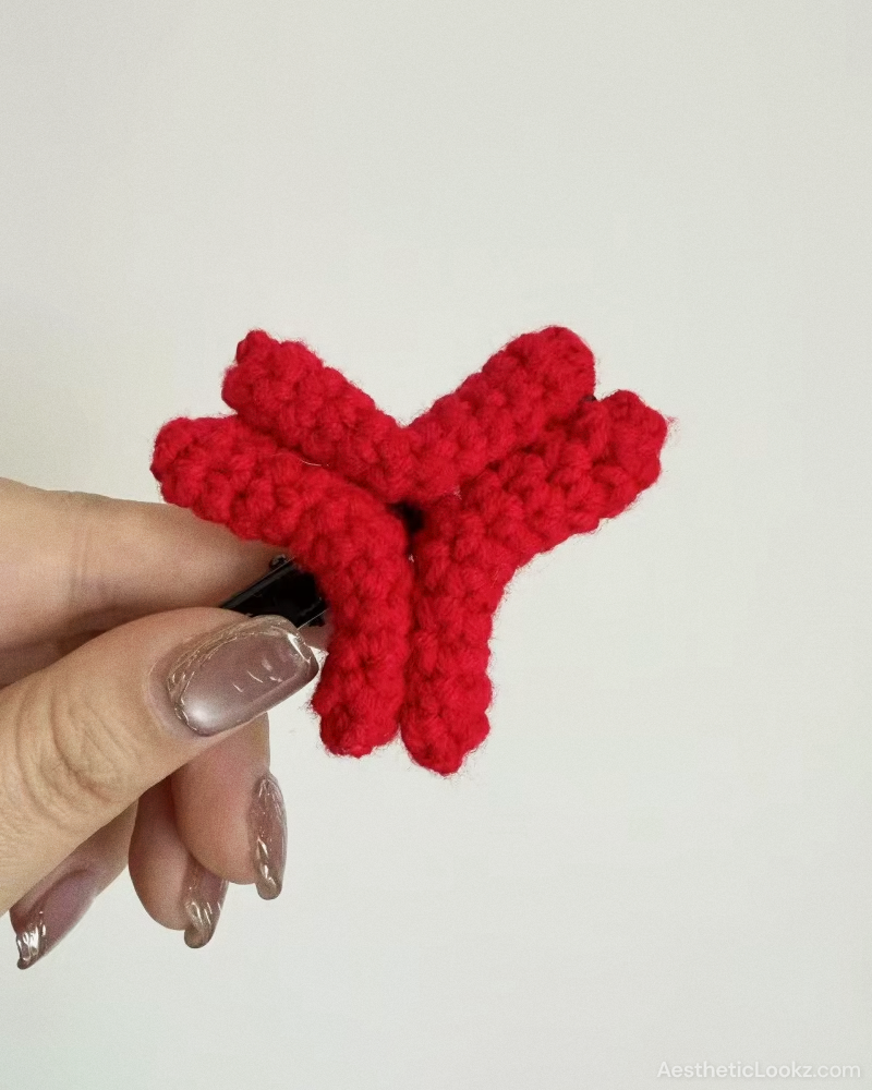 Angry Anime Hair Clip