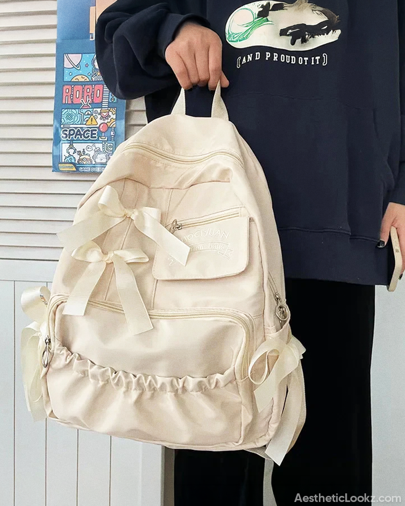 Backpack With Bow