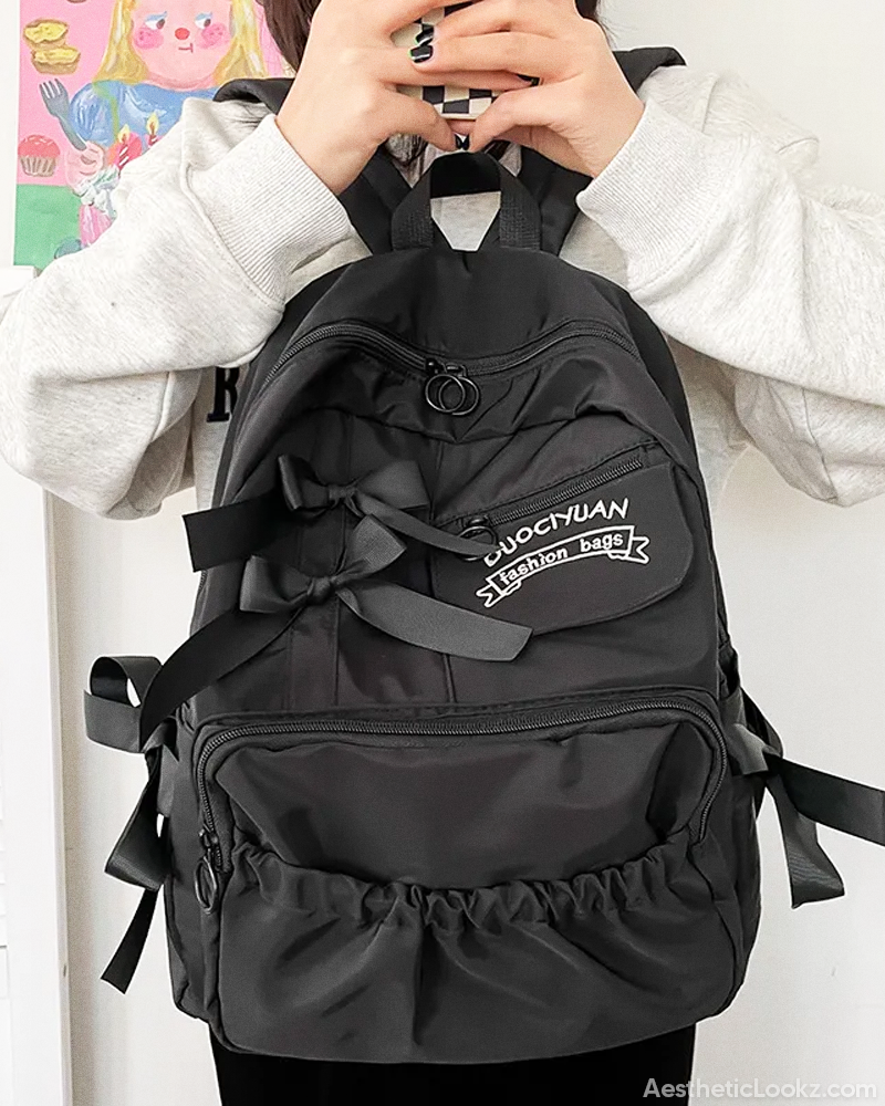 Backpack With Bow