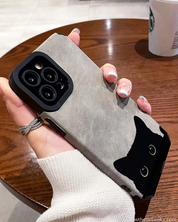Black Cat iPhone Case
