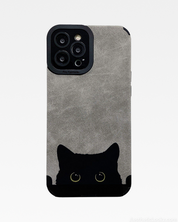 Black Cat iPhone Case