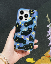 Black Cat Phone Case