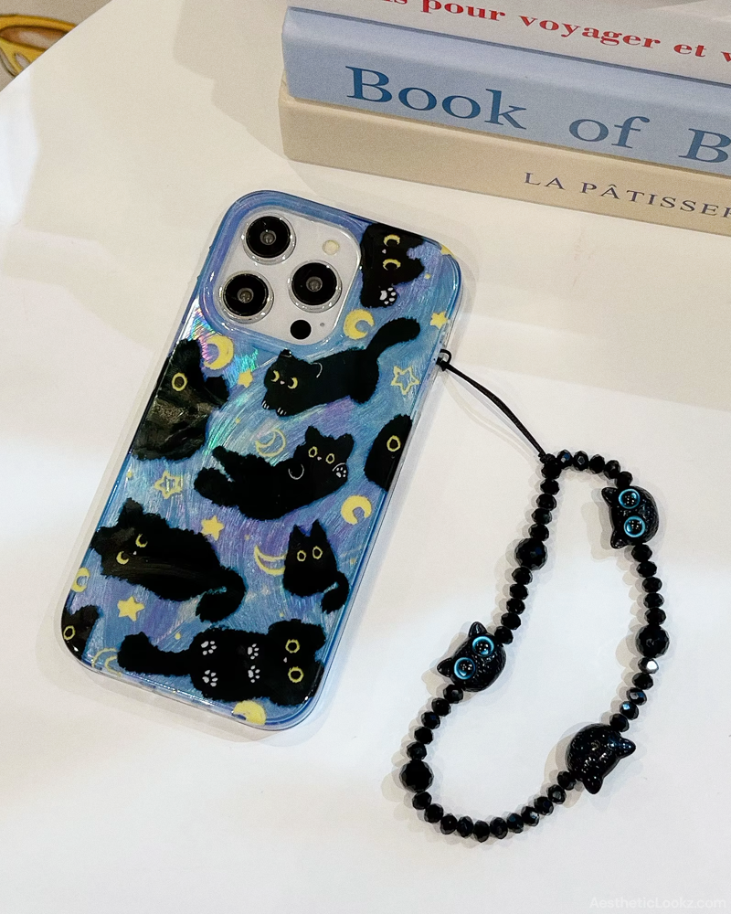 Black Cat Phone Case