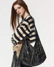 Black Grunge Handbag