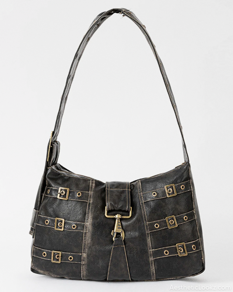 Black Grunge Handbag
