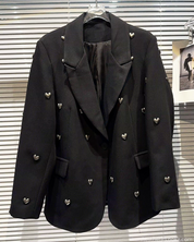 Blazer With Hearts