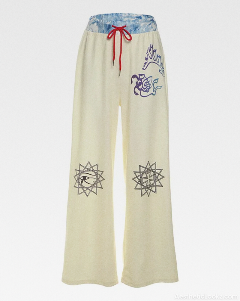 Boho Wide Leg Pants