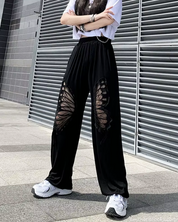 Butterfly Cut Out Pants