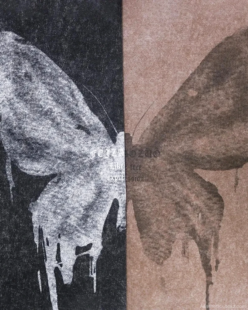 Butterfly Oversized T Shirt