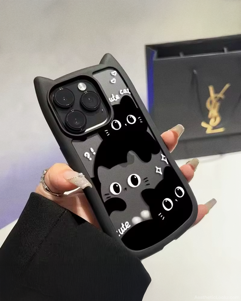 Cat Phone Case With Ears