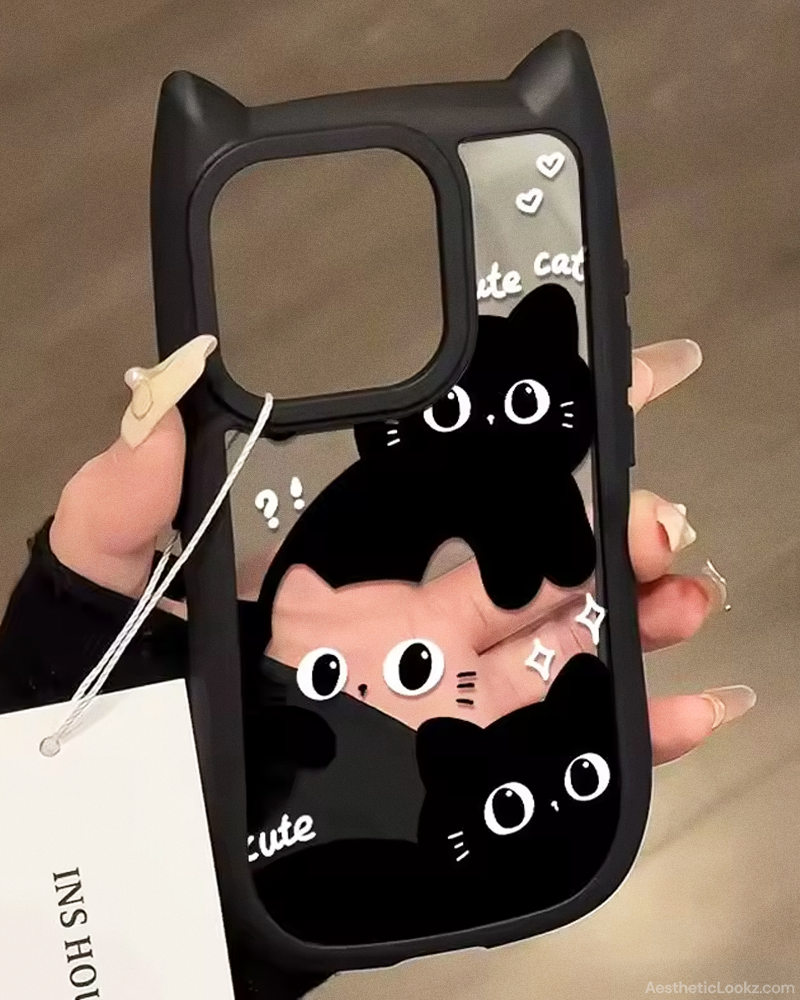 Cat Phone Case With Ears