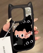 Cat Phone Case With Ears
