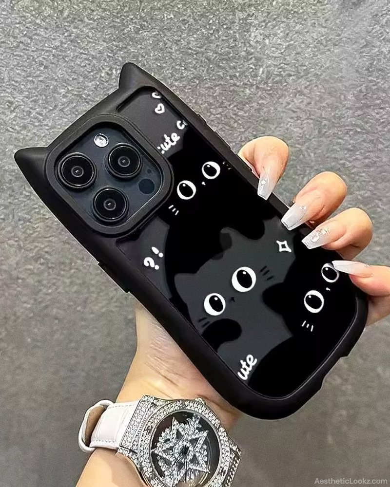 Cat Phone Case With Ears