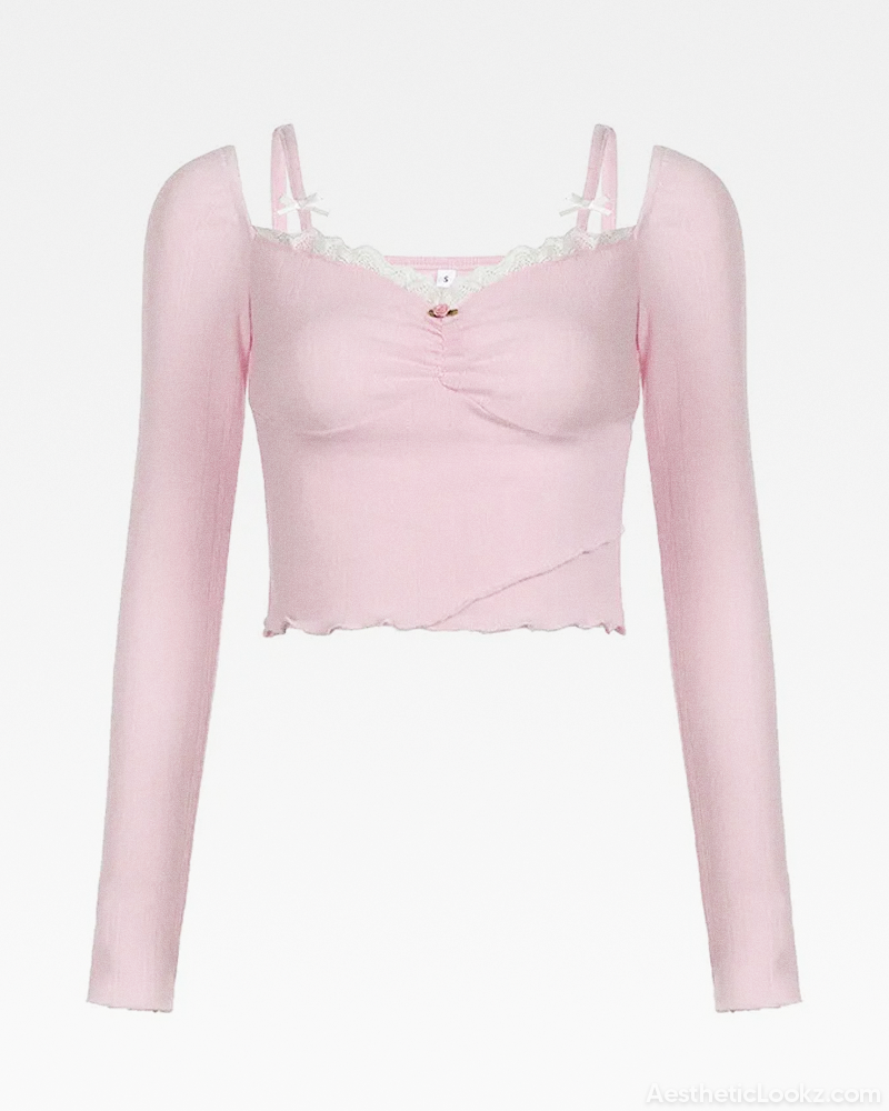 Coquette Long Sleeve Top
