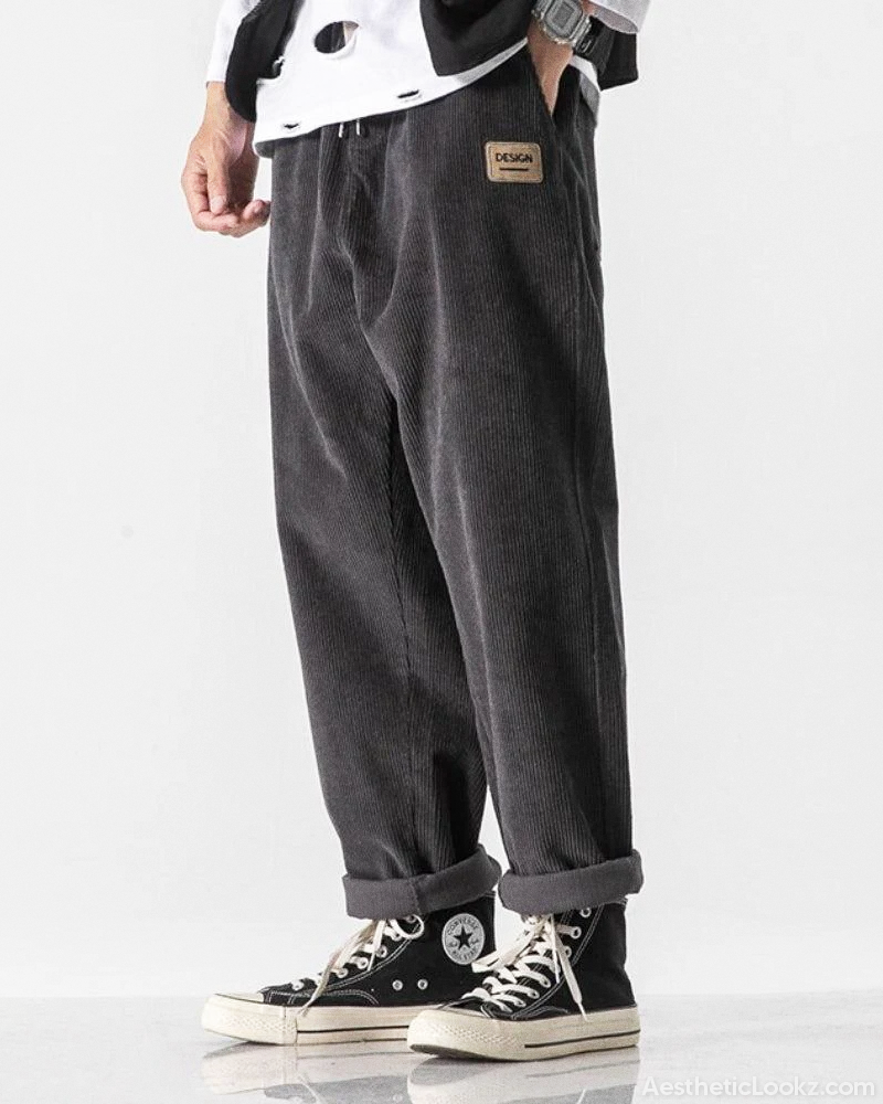 Corduroy Jogger Pants