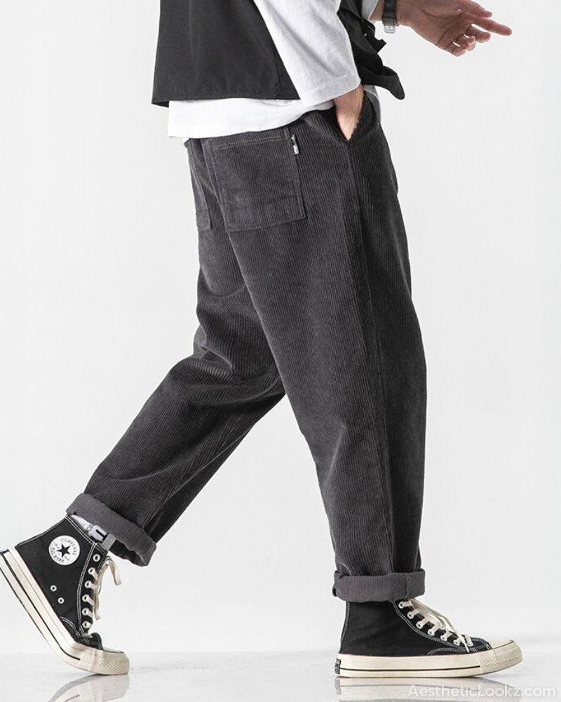 Corduroy Jogger Pants