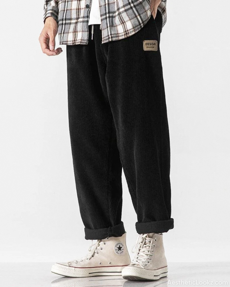 Corduroy Jogger Pants