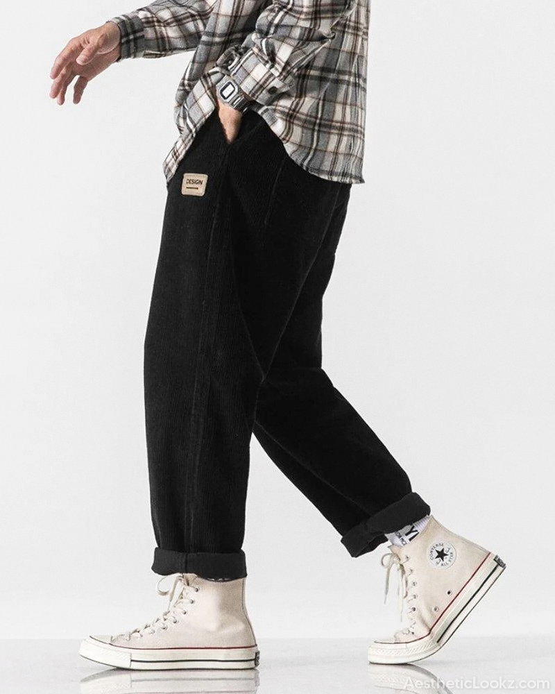 Corduroy Jogger Pants