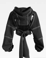 Crop Cut Out Hoodie