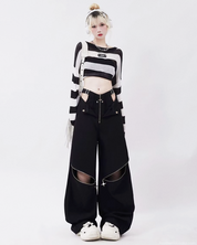 Cut Out Pants