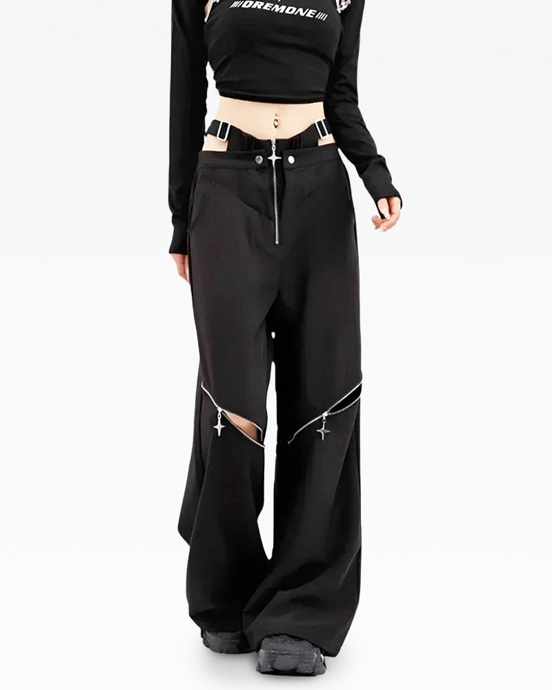 Cut Out Pants