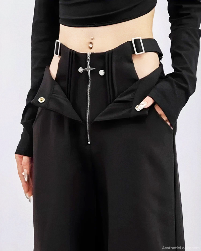 Cut Out Pants