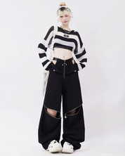 Cut Out Pants