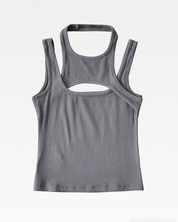 Cut Out Tank Top