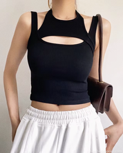 Cut Out Tank Top