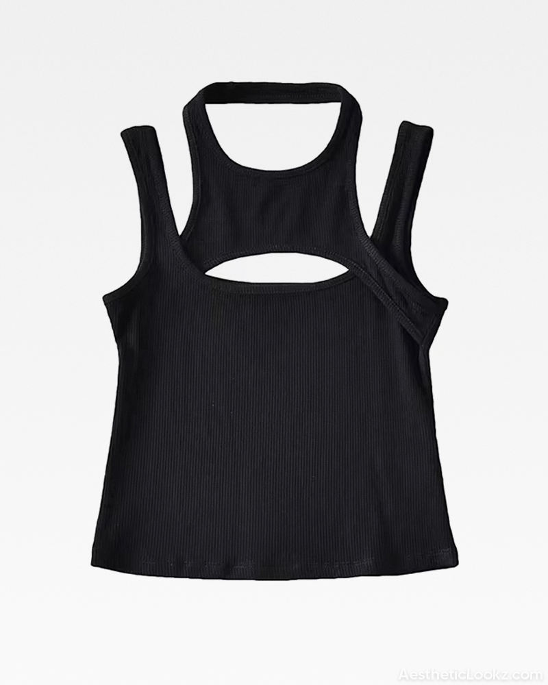 Cut Out Tank Top
