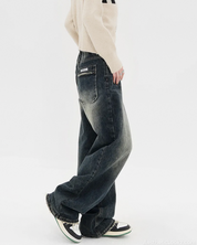 Dark Wash Wide Leg Jeans