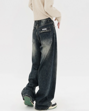 Dark Wash Wide Leg Jeans
