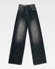 Dark Wash Wide Leg Jeans