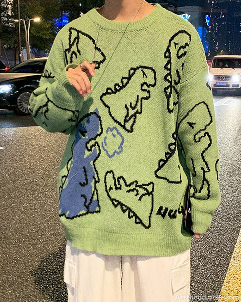 Dinosaur Sweater