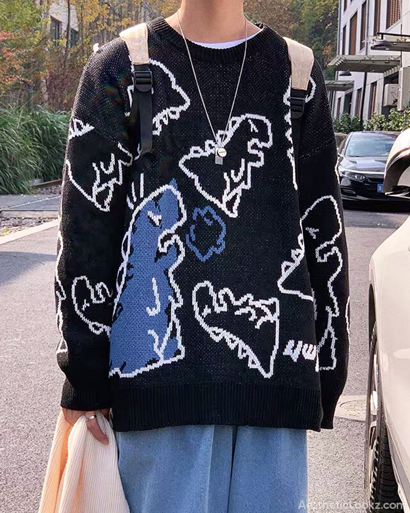 Dinosaur Sweater