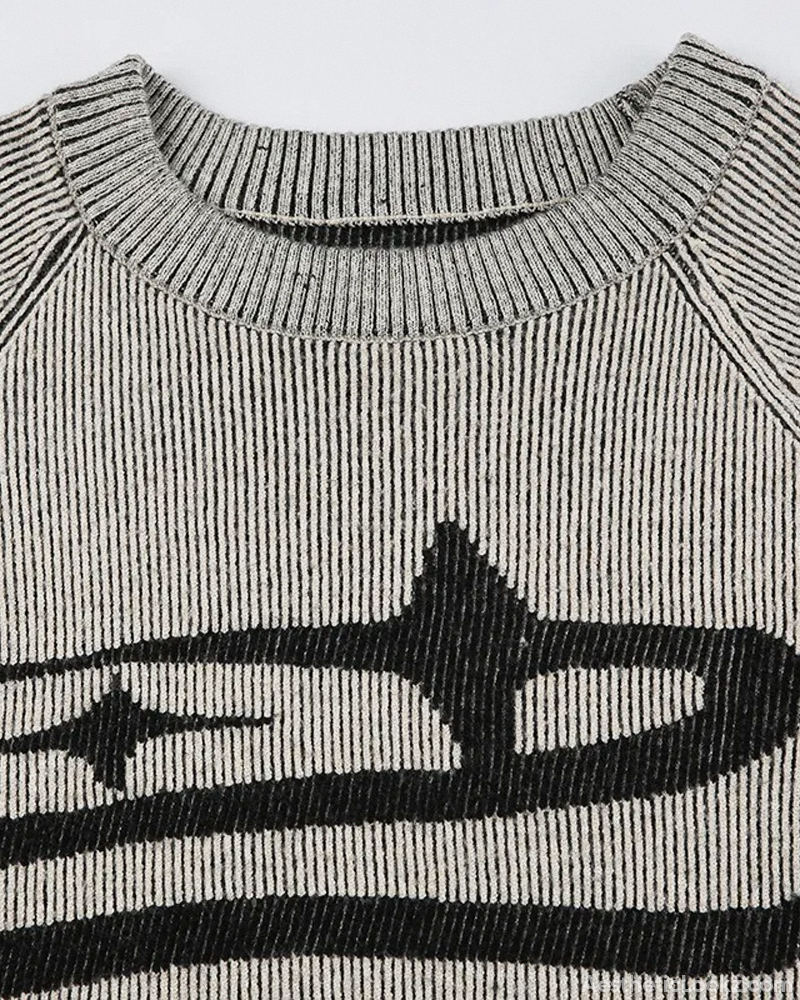 Distressed Top Long Sleeve