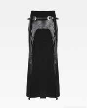 Double Slit Maxi Skirt