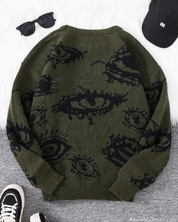 Eye Pattern Sweater