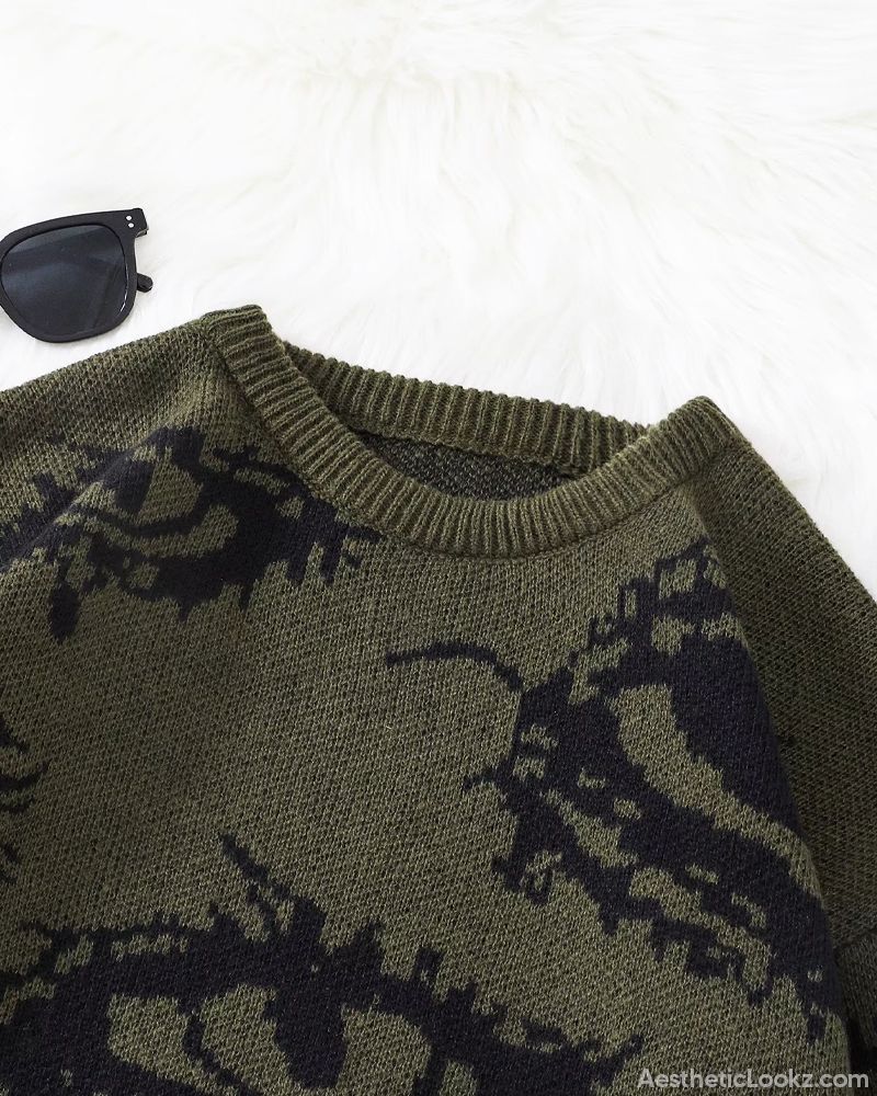 Eye Pattern Sweater