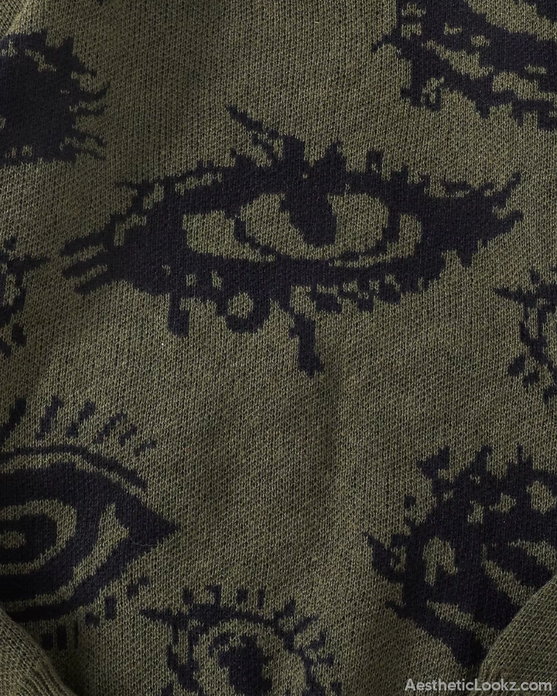Eye Pattern Sweater