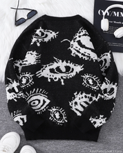 Eye Pattern Sweater