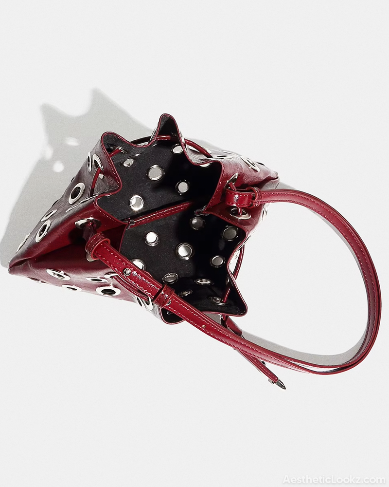 Eyelet Handbag