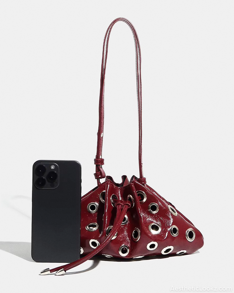 Eyelet Handbag
