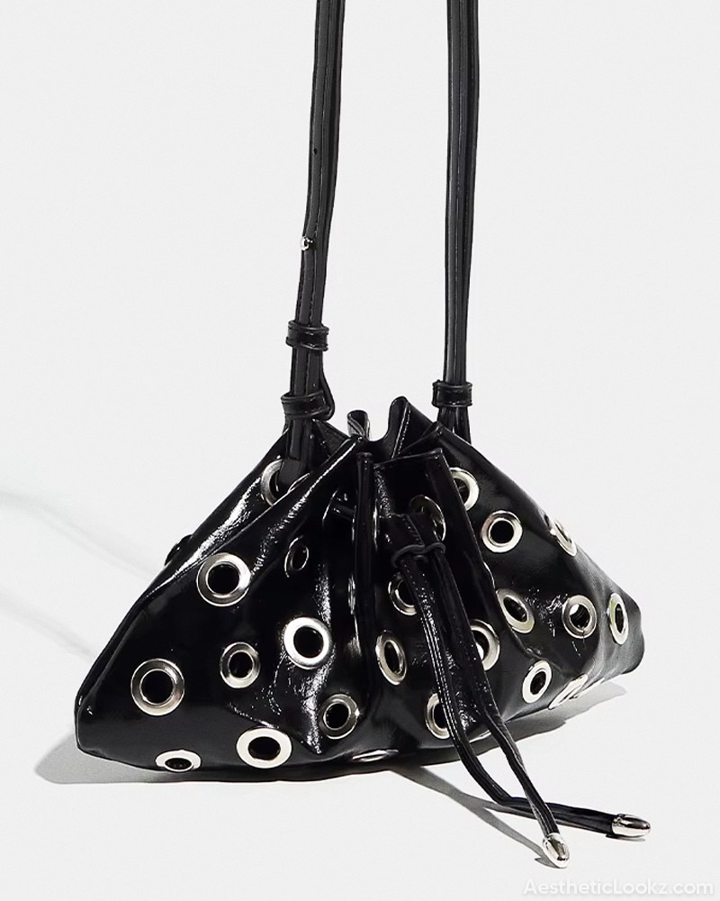 Eyelet Handbag