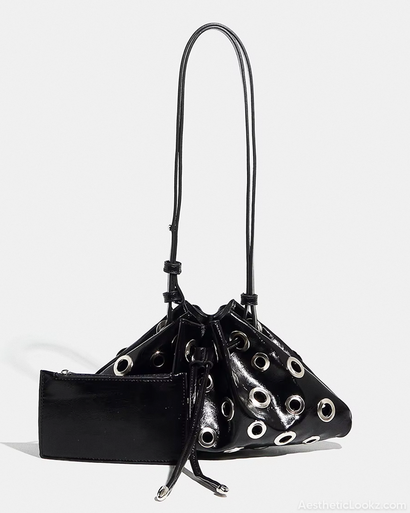 Eyelet Handbag