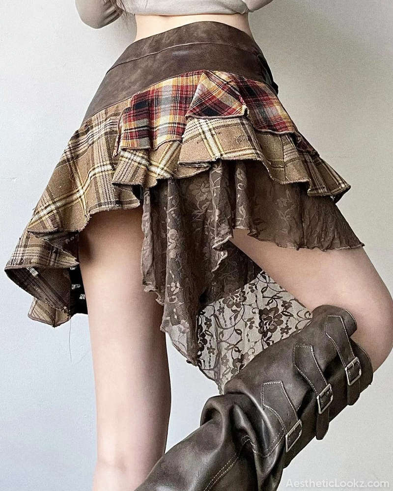 Fairy Grunge Mini Skirt