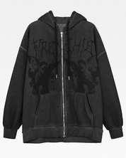 Fairy Grunge Zip Up Hoodie