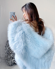 Faux Fur Hooded Jacket