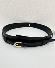 Faux Leather Waist Belt