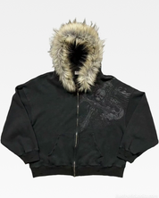 Fur Hood Hoodie